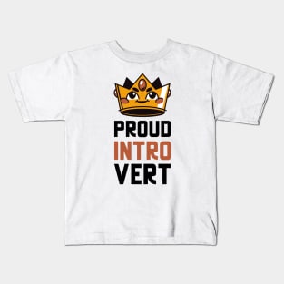 Proud Introvert Kids T-Shirt